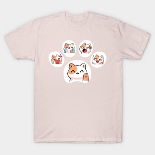 Cat Emoji T-Shirt